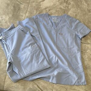 Figs set worn once euc